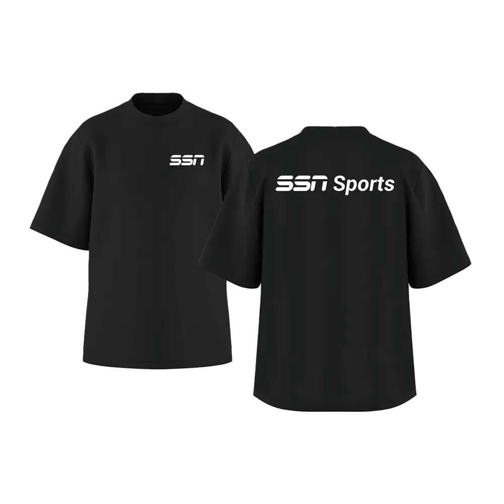 Fitment Kısa Kollu Oversize Bisiklet Yaka Tshirt
