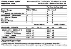 BCAA 4.1.1  315 Gr (Cherry Lemade /Vişne-Limonata) Amino asit