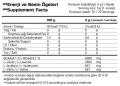 BCAA 4.1.1 350 Gr (Karpuz) Amino Asit