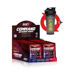 Command Quadro Whey 22 Gr x 40 Şase Kutu 880 Gr (Çikolata) Protein Tozu
