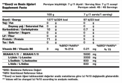 BCAA 4.1.1. 315 G(Ananas) Amino Asit