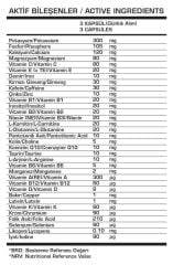 Command Quadro Vitamineral 90 Kapsül Vitamin