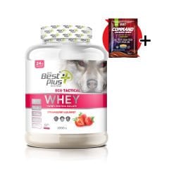 Eco Tactical Whey 2000 Gr (Çilek) Protein Tozu
