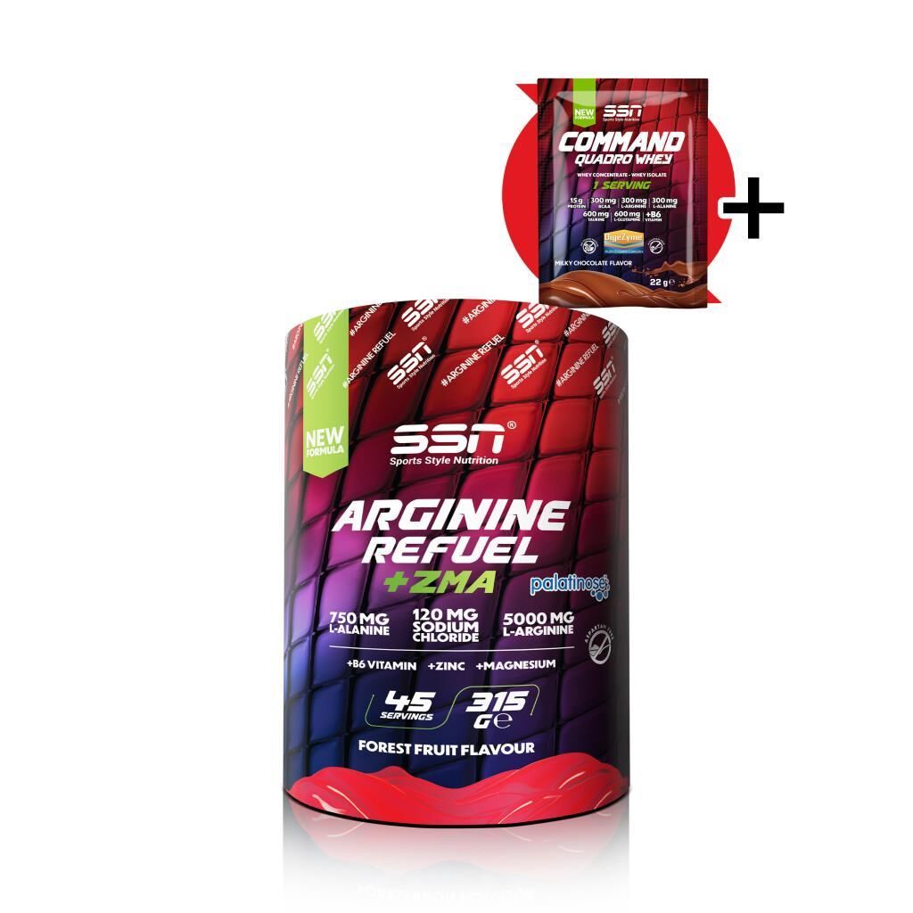 Arginine Refuel + Zma 315 Gr(Orman Meyve) Amino Asit