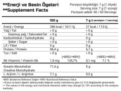 Creatine Energy 420 Gr (Yeşil Elma)