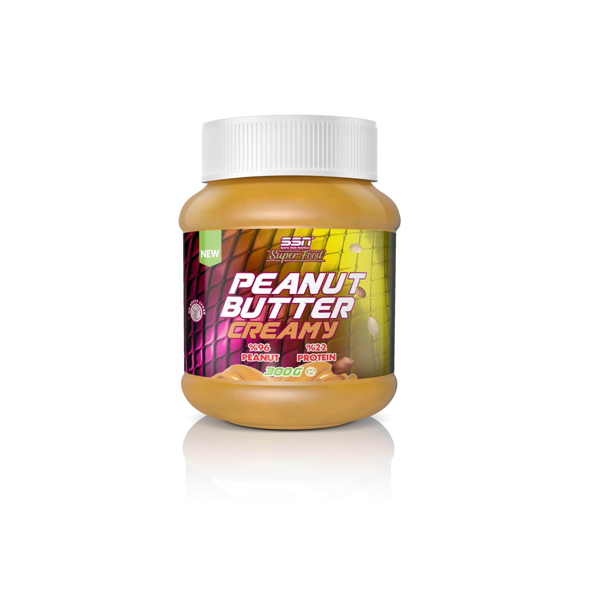 SuperFood Peanut Butter Creamy- Fıstık Ezmesi  300 Gr Sağlıklı Atıştırmalık