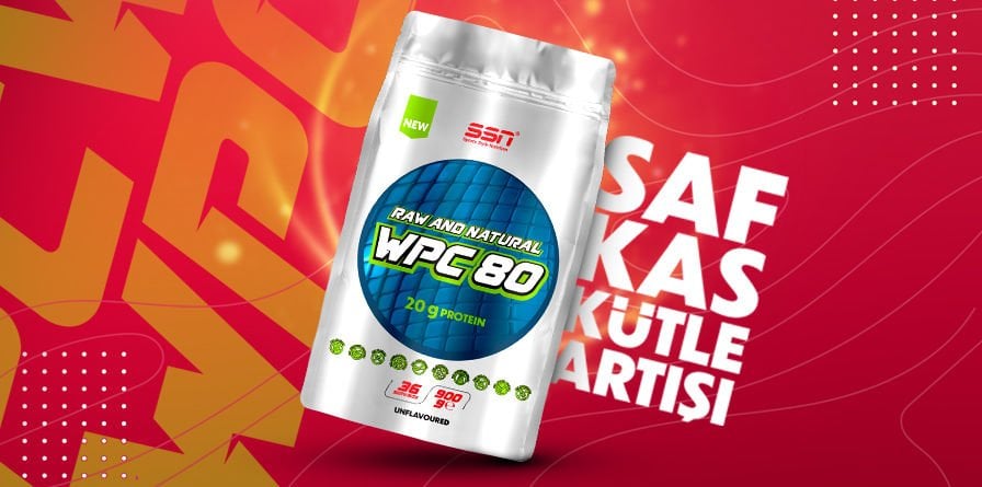 Raw and Natural WPC80 900 G (Aromasız)