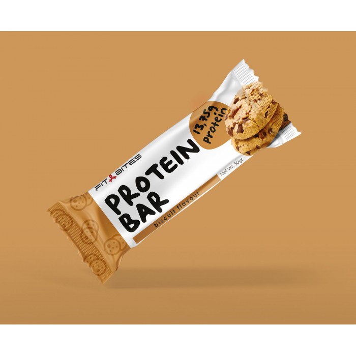 FIT BITES PROTEIN BAR 50 GR 12 ADET KURABİYE