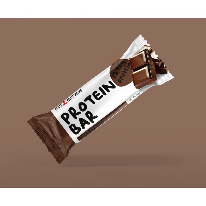 FIT BITES PROTEIN BAR 50 GR 12 ADET ÇİKOLATA