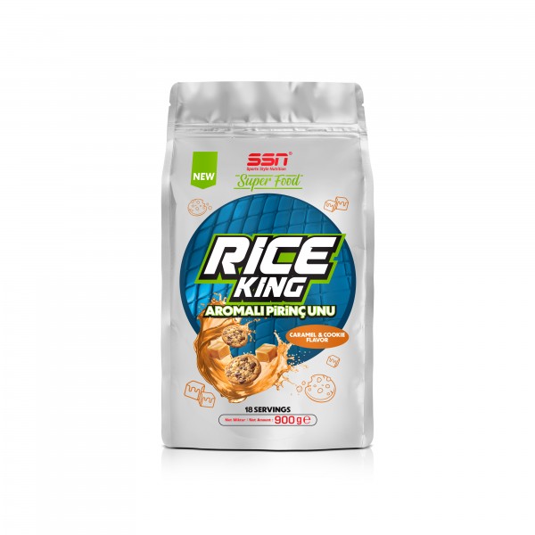SSN Sports Style Nutrition SuperFood Rice Refuel 900 Gr Pirinç Unu Kreması ( Karamel ve Kurabiye )