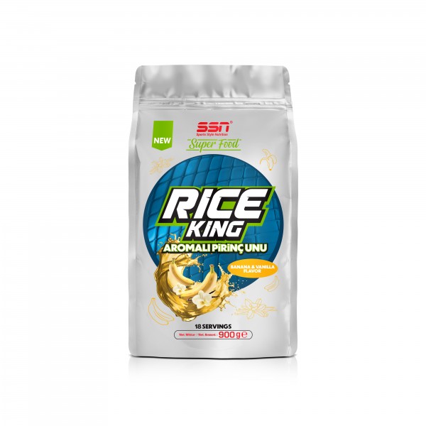 SSN Sports Style Nutrition SuperFood Rice Refuel 900 Gr Pirinç Unu Kreması ( Muz ve Vanilya )