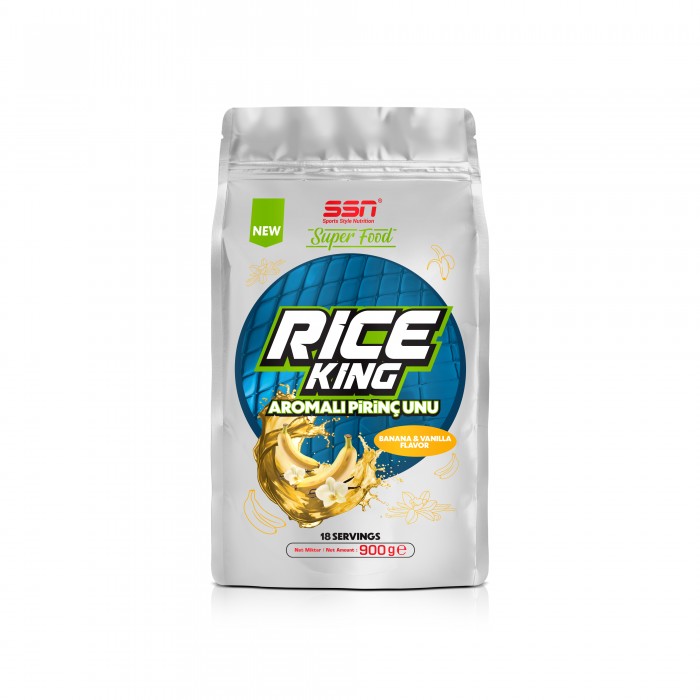 SSN Sports Style Nutrition SuperFood Rice Refuel 900 Gr Pirinç Unu Kreması ( Muz ve Vanilya )