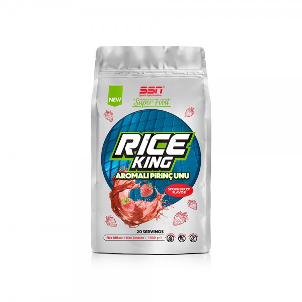 SSN Sports Style Nutrition SuperFood Rice Refuel 1000 Gr Pirinç Unu Kreması ( Çilek )