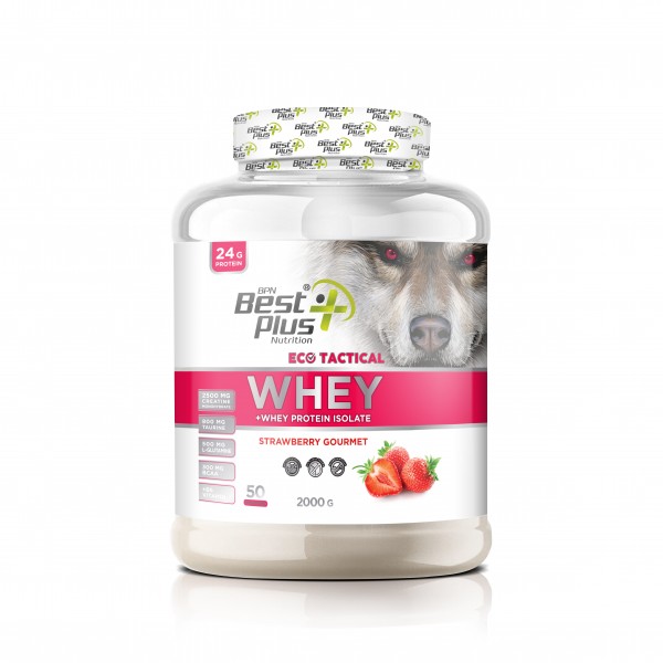 BPN Best Plus Nutrition Eco Tactical Whey 2000 Gr (Çilek Gurme) Protein Tozu