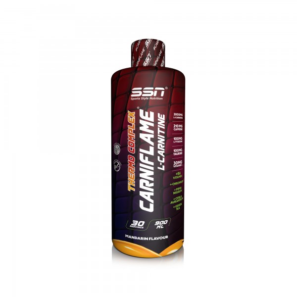 SSN Sports Style Nutrition Carniflame 3000 mg 900 Ml (Mandarin Fesh / Mandalina) L Karnitin