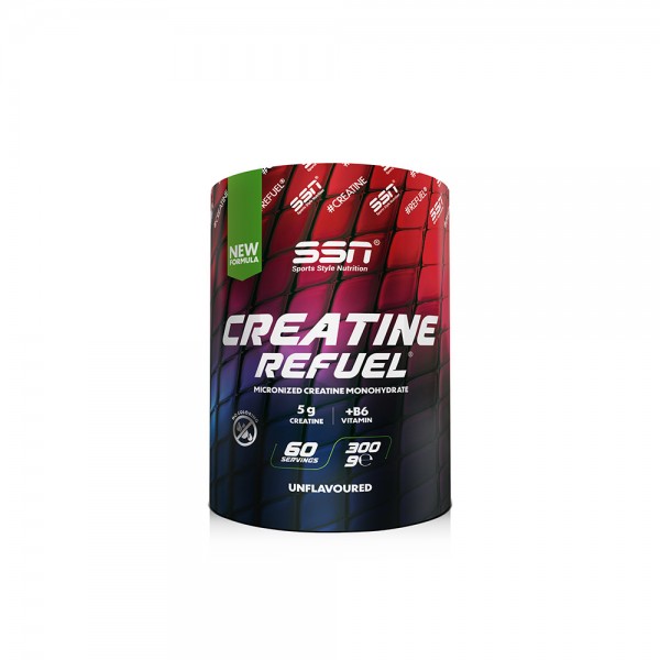 SSN Sports Style Nutrition Creatine Refuel 300 Gr (Aromasız) 